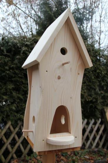 Woid Herz Nistkasten (N3) Vogelfutterhaus